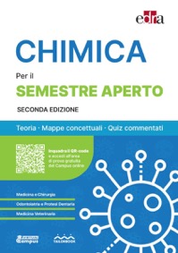 CHIMICA - Per il SEMESTRE APERTO - Teoria, Mappe concettuali, Quiz commentati